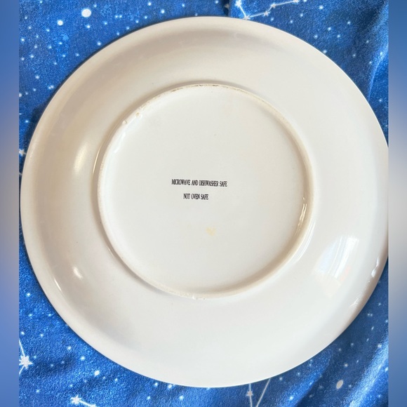 💜 VINTAGE Studio 33 Christmas Santa Cookie Plate - Picture 2 of 2